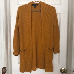 FOREVER 21 KNIT CARDIGAN SWEATER